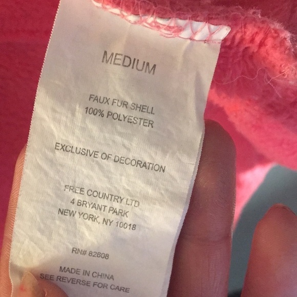 Free country women’s pink zip up sweater​​ - Picture 14 of 14